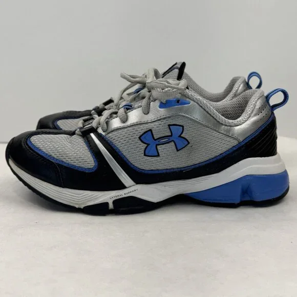 Under Armour Micro G Performance Trainer Womens Size 7.5 Running Shoes Heat Gear - Picture 4 of 14